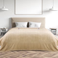 Heated Blanket Queen Size 84''X90'', Fast Heating with Dual Controllers Electric Blanket, 10 Heating Levels, 10H Timer, Preheat Function - Beige