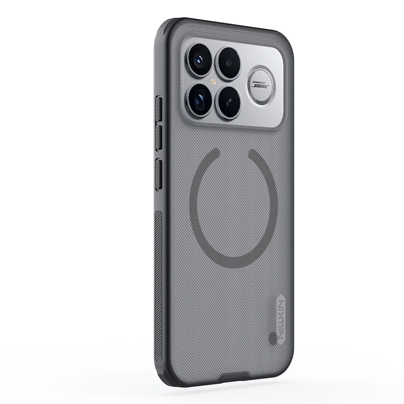 Nillkin For Xiaomi Poco F8 Ultra Case Magnetic Super Frosted Pro Magsafe Matte Full 360 Soft Frame Protection Back Cover