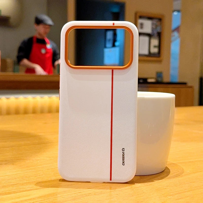 For Xiaomi POCO F8 Ultra Case Fashion Hard PU Leather Skin Protective Back Cover Case For Xiaomi POCO F8 Pro F8Ultra Phone Shell