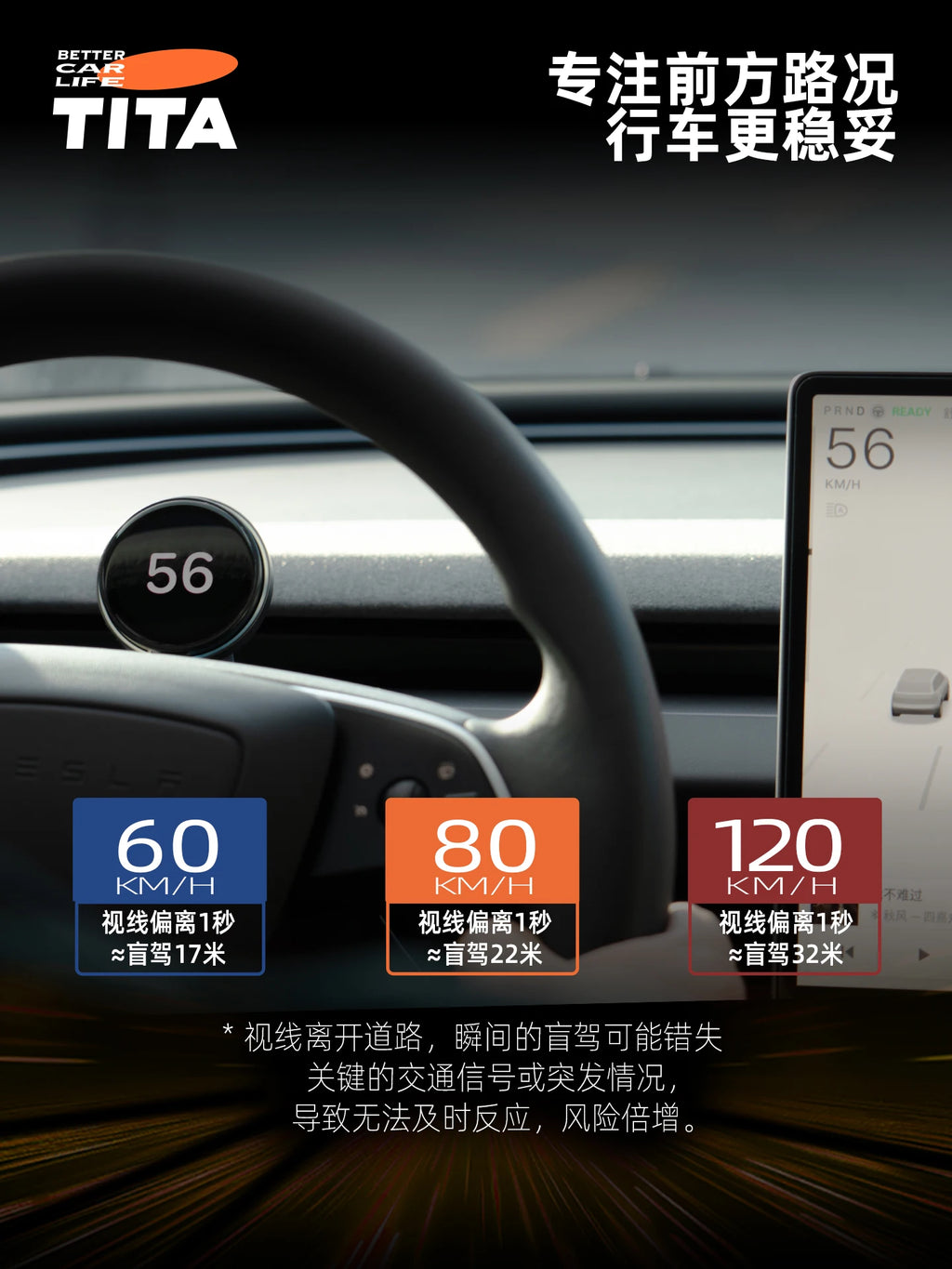 TITA Ultra OLED SCREEN Speedometer With Wireless Charger Dashboard HUD Model Y 2021-2025 Model 3 2021-2025 OLED Upgrade