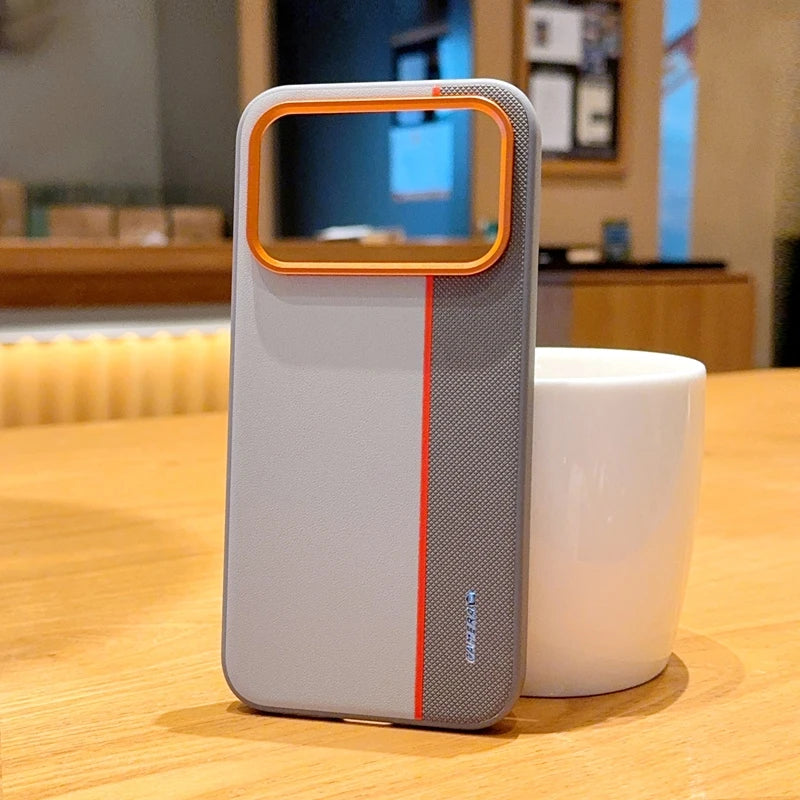 For Xiaomi POCO F8 Ultra Case Fashion Hard PU Leather Skin Protective Back Cover Case For Xiaomi POCO F8 Pro F8Ultra Phone Shell