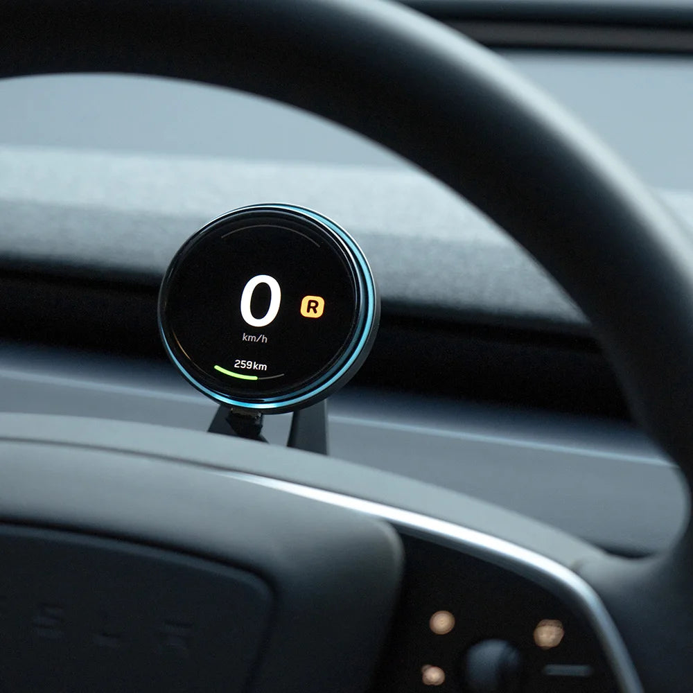 TITA Ultra OLED SCREEN Speedometer With Wireless Charger Dashboard HUD Model Y 2021-2025 Model 3 2021-2025 OLED Upgrade