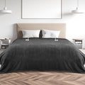 Heated Blanket Queen Size 84''X90'', Fast Heating with Dual Controllers Electric Blanket, 10 Heating Levels, 10H Timer, Preheat Function - Gray